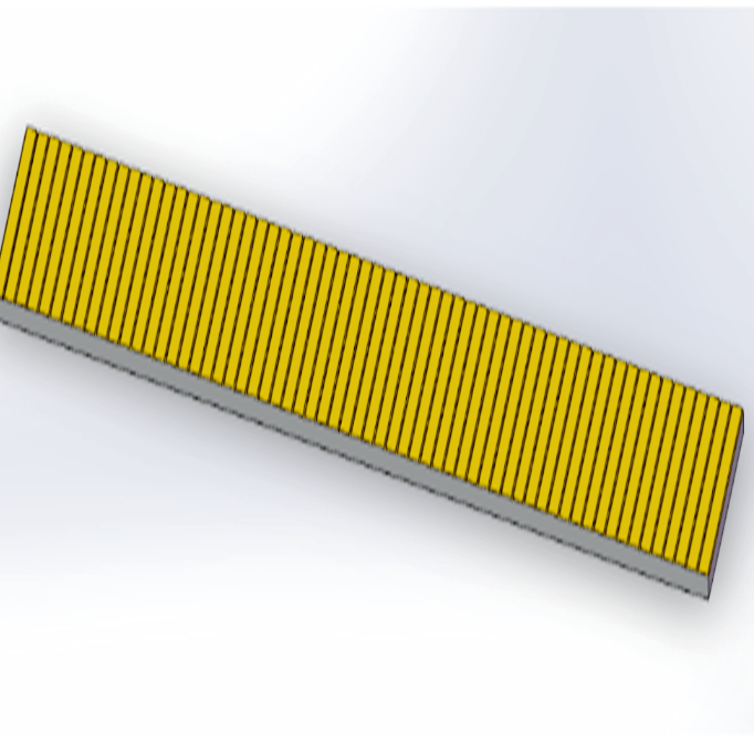 Semiconductor Laser QCW 200W 806nm 808nm Laser Diode Bars with 62 Units